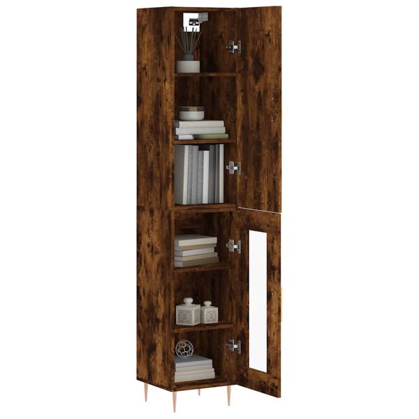 vidaXL Highboard R&auml;uchereiche 34,5x34x180 cm Holzwerkstoff