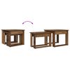 vidaXL Kaffeetisch Set 2 pcs Altholz Holzwerkstoff