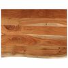 vidaXL Waschtischplatte 70x60x2,5 cm Rechteckig Massivholz Akazie