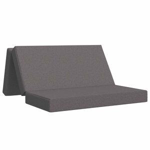 vidaXL Klappsofa Bett 140 x 67 x 45 cm Hellgrau