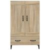 vidaXL Highboard Sonoma-Eiche 70x31x115 cm Holzwerkstoff