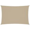 vidaXL Sonnensegel Oxford-Gewebe Rechteckig 2,5x4,5 m Beige