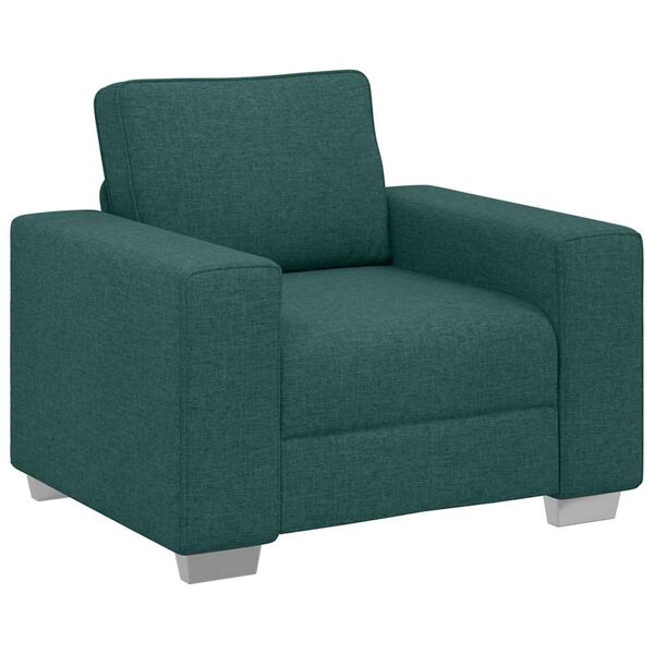 vidaXL Sofa Dunkelgr&uuml;n Gesamtabmessungen: 100 x 80 x 82 cm (B x T x H)