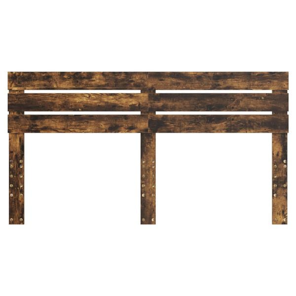 vidaXL Kopfteil Ger&auml;ucherte Eiche 200 cm Holzwerkstoff