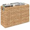 vidaXL Zeitschriftenk&ouml;rbe 2 pcs Natur 39 x 14 x 25 cm Wasserhyazinthe