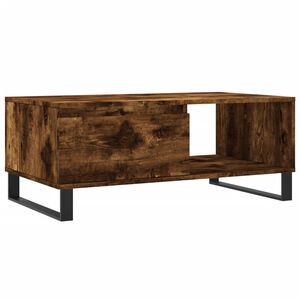 vidaXL Couchtisch R&auml;uchereiche 90x50x36,5 cm Holzwerkstoff