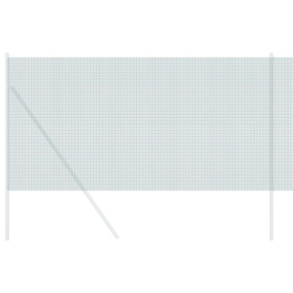 vidaXL Geschweißter Drahtzaun Grün 1,2 x 50 m Stahl