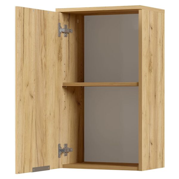 Germania Bad-Wandschrank GW-Avino 27x39x68 Navarra-Eiche und Wei&szlig;