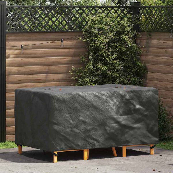 vidaXL M&ouml;belbezug Uni Schwarz 150 x 90 x 75 cm 600D