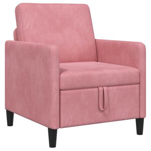 vidaXL Sofa mit Stauraum Rosa 72 x 78 x 87 cm Polyester