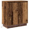 vidaXL LED-Sideboard mit Regal Altholz 71 x 34,5 x 75 cm Holzwerkstoff