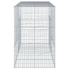 vidaXL Gabione mit Deckel 200x100x150 cm Verzinktes Eisen