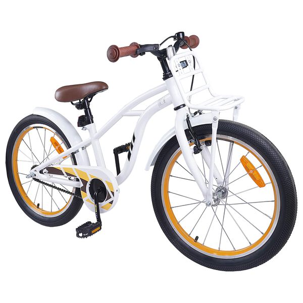 vidaXL Kinderfahrrad 20 Zoll f&uuml;r 6-11 Jahre alt Wei&szlig;