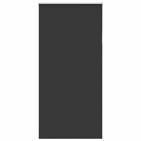 vidaXL Verdunkelungsrollo Schwarz 90x210 cm Stoffbreite 85,7 cm