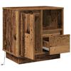 vidaXL Nachttisch 2 pcs Altholz 50 x 34,5 x 50 cm Holzwerkstoff