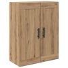 vidaXL Highboard Artisan-Eiche 69,5 x 34 x 180 cm Holzwerkstoff