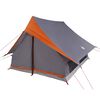 vidaXL Familienzelt 256 x 256 x 185 cm Polyester und Fiberglas