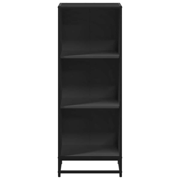 vidaXL B&uuml;cherregal Schwarz 40x35x107,5 cm Holzwerkstoff