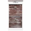 vidaXL Schuhschrank Braun 50 x 28 x 98 cm Paulownia Holz