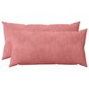 vidaXL Kissenbezug 2 pcs HEERLEN Rosa 40 x 70 cm Samt