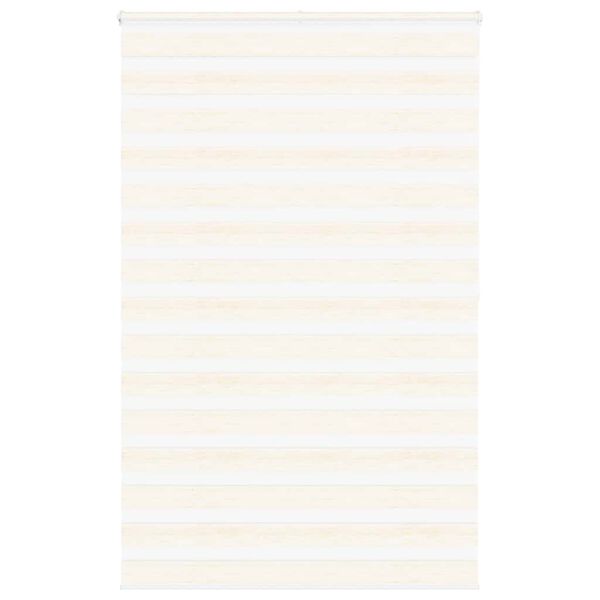 vidaXL Doppelrollo Marmorbeige 150x200cm Stoffbreite 145,9 cm Polyester