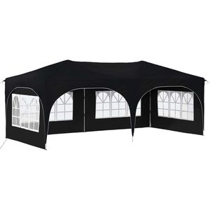 vidaXL Pop-up Partyzelt Anthrazit 575 x 288 x 245 cm Oxford-Stoff