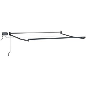 vidaXL Elektrisches Markisenrahmen Anthrazit 2,5 x 2 m Aluminium