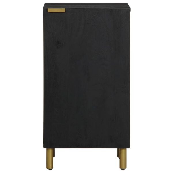 vidaXL Sideboard Schwarz 40x33x75 cm Holzwerkstoff