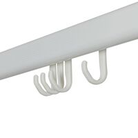Sealskin Duschvorhangschienen-Set Easy-Roll Weiß