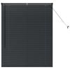 vidaXL Venezianische Jalousien Schwarz 130 x 105 cm Aluminium