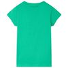 Kinder-T-Shirt Gr&uuml;n 116