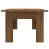 vidaXL Couchtisch Braun Eichen-Optik 100x60x42 cm Holzwerkstoff