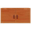 vidaXL Wandschrank Wachsbraun 60 x 30 x 30 cm Massives Kiefernholz