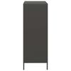 vidaXL Highboard Schwarz 68x39x103,5 cm Stahl
