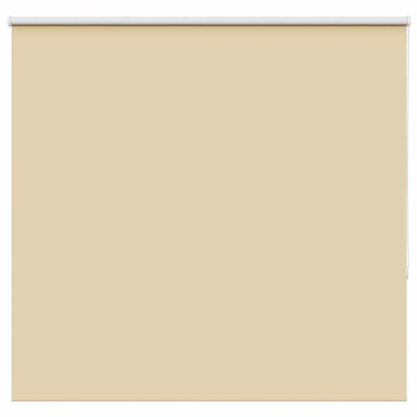 vidaXL Verdunkelungsrollo Beige 165x175 cm Stoffbreite 161,6 cm