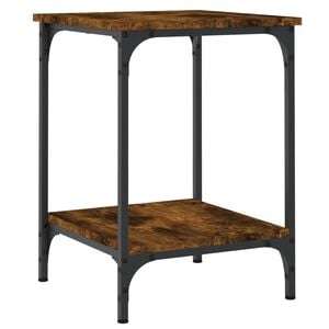vidaXL Couchtisch R&auml;uchereiche 40x40x55 cm Holzwerkstoff