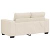 vidaXL | Sofa | mit Kissen mit Kissen Beige 160 x 77 x 82 cm Leinen