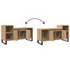 vidaXL TV-Schrank Artisan-Eiche 100x35x55 cm Holzwerkstoff
