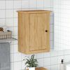 vidaXL Badezimmer-Wandschrank mit T&uuml;r BODO Honigbraun 44 x 30 x 60 cm