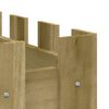 vidaXL Hochbeet Lattenzaun-Design 150x30x30 cm Kiefernholz Impr&auml;gniert