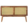 vidaXL Sideboard 112x30x65 cm Mango Massivholz