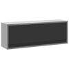 vidaXL Werkzeugschrank mit Speicher Schwarz und Grau 100 x 25 x 35 cm