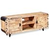 vidaXL TV-Schrank Raues Mangoholz 120x30x50 cm