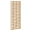 vidaXL Wanddisplay-Case Wandhalterung Beige 30 x 4,5 x 75 cm