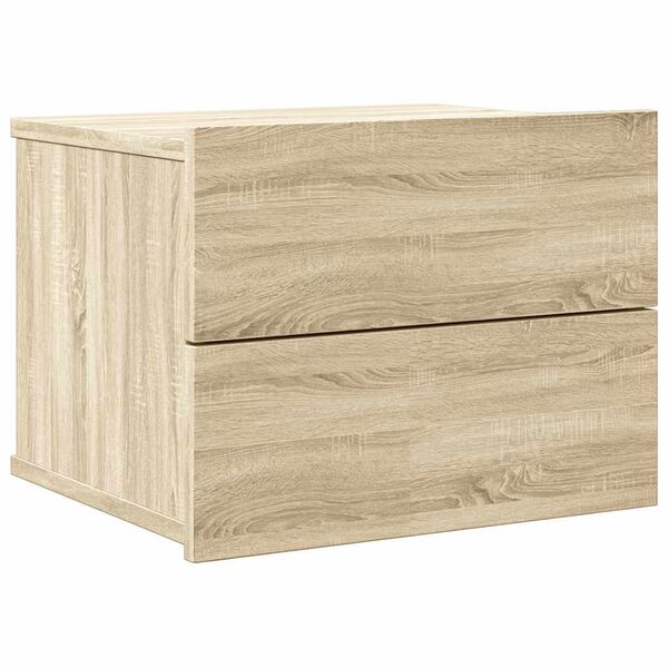 vidaXL Nachttisch Sonoma-Eiche 40x30x30 cm Holzwerkstoff