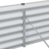 vidaXL Hochbeet Hellbraun 582 x 100 x 36 cm Verzinkter Stahl
