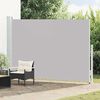 vidaXL Seitenmarkise Ausziehbar 200x300 cm Grau