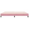 vidaXL Bettgestell ohne Matratze Rosa 180x210 cm Samt