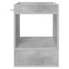 vidaXL Beistelltisch 2 pcs Beton Grau 40 x 40 x 56 cm Holzwerkstoff