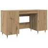 vidaXL Schreibtisch Artisan-Eiche 140 x 50 x 75 cm Holzwerkstoff